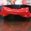 Latex collar with O-ring