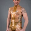 Latex rain jacket