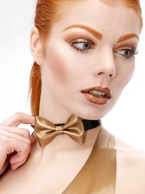 Latex Bow Tie Ladies