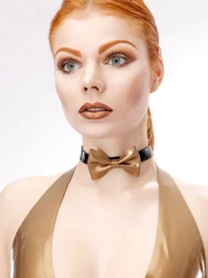 Latex Bow Tie Ladies