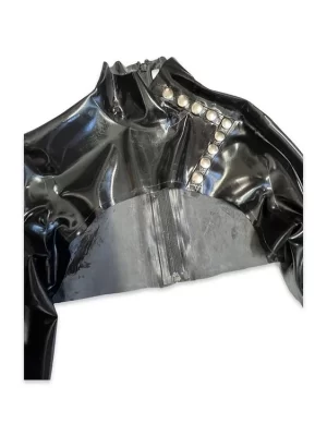 Latex Military Long sleeve Shrug