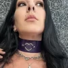 Latex Bow Collar
