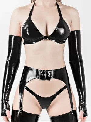 Latex Outfit Fetish Lingerie