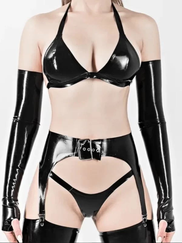 Latex Outfit Fetish Lingerie