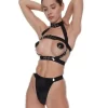 Latex Harness&panties Set