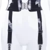 Latex Dalila Six Suspender Garter Belt