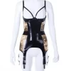 Latex Eden Belt With Suspenders