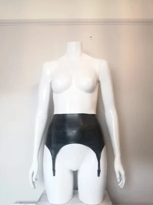 Latex Garter Belt