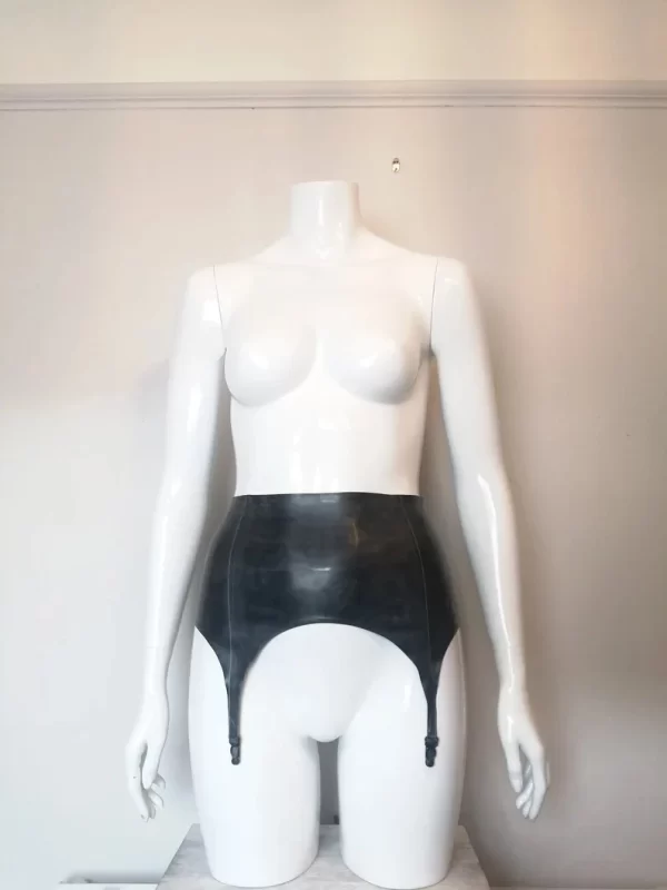 Latex Garter Belt