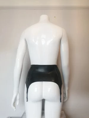 Latex Garter Belt