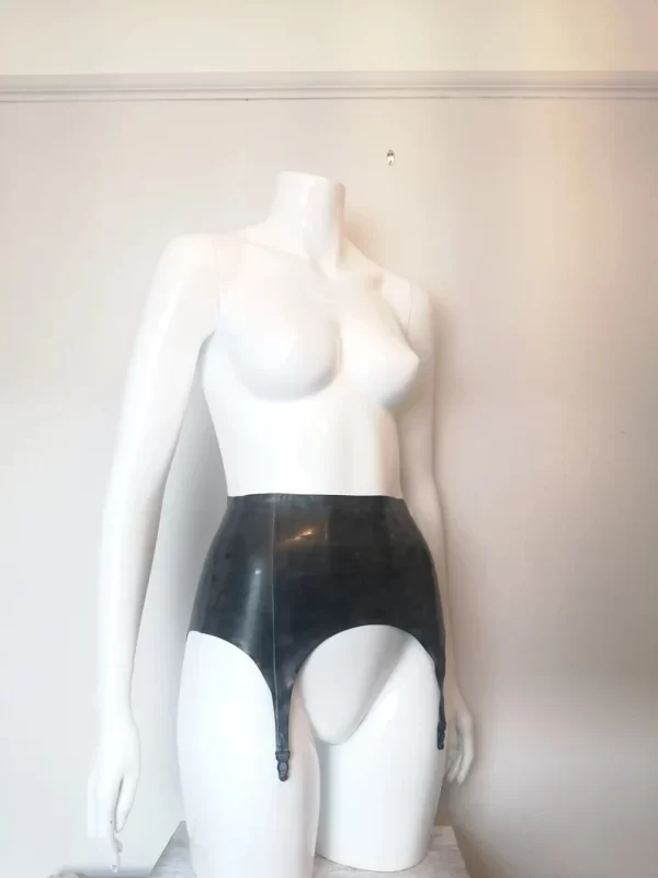 Latex Garter Belt