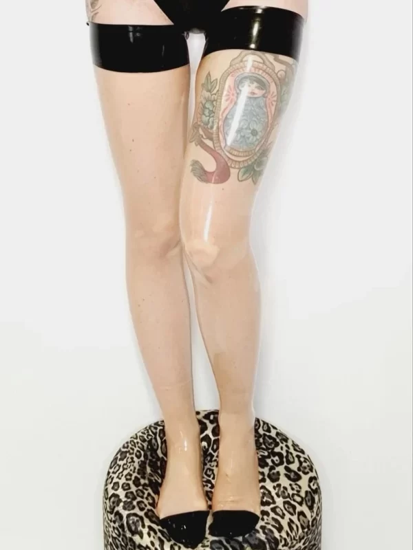 latex Stockings transparent Hot Love