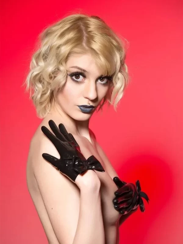 Latex Moulded Bow Gloves