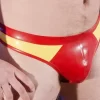 Latex Jockstrap with Ring on Waistband