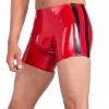 Latex Rubber Contrast Pants