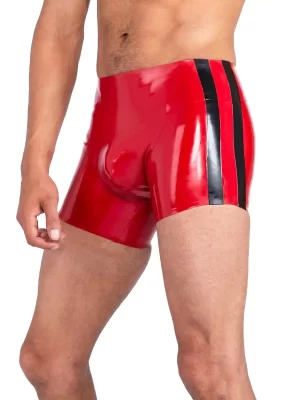 Latex Medium Length Shorts