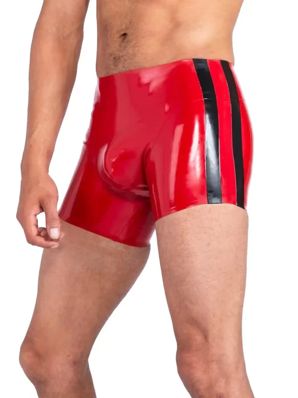 Latex Medium Length Shorts