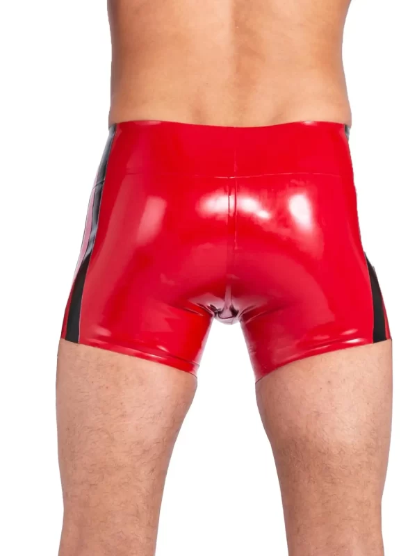 Latex Medium Length Shorts