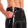 Latex Jock Strap Black & Red