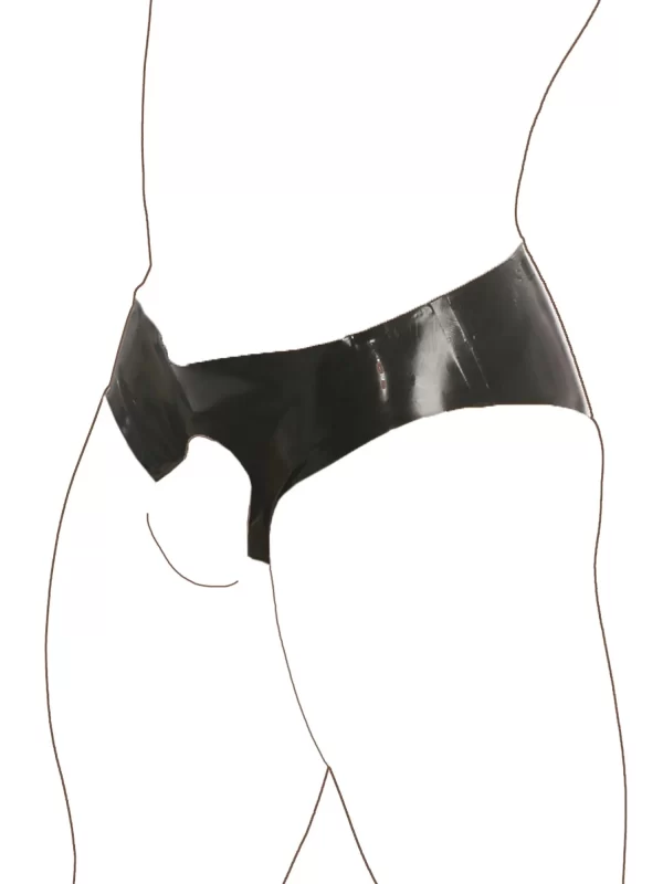 Latex Glued Full Briefs