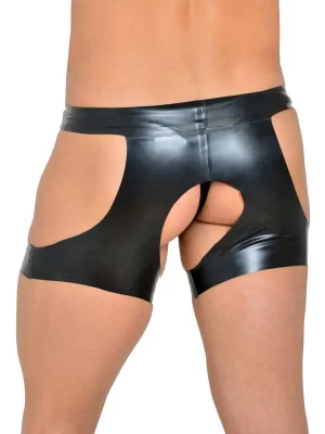 Latex Open Shorts