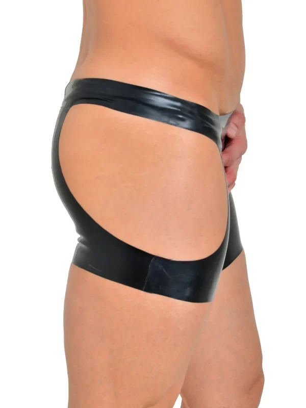 Latex Open Shorts