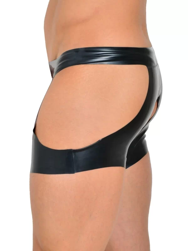 Latex Open Shorts