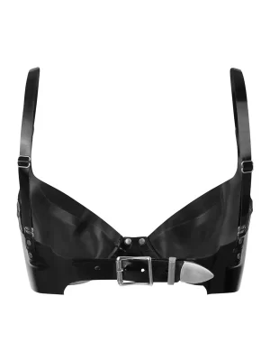 Latex Whip Bra