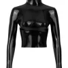Latex Boat neck tank top