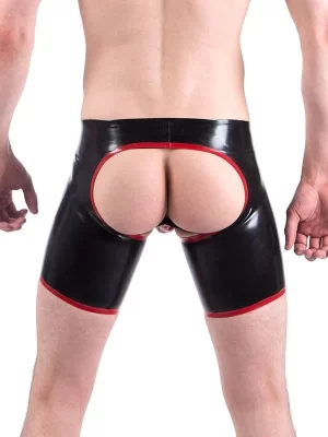 Latex Pull-On Mini Chaps