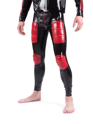 Latex Biker Jeans