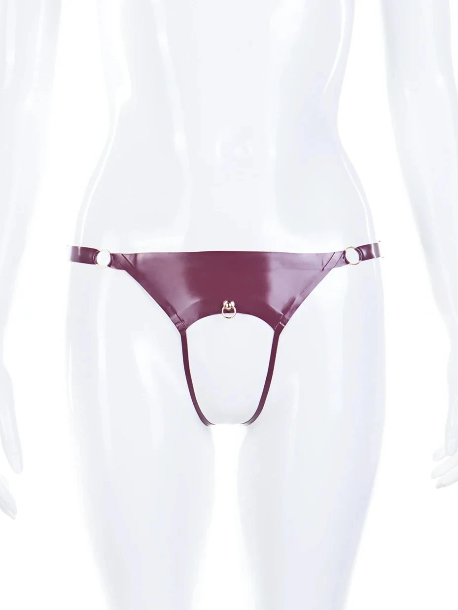 Open thong with O ring Open thong with O ring