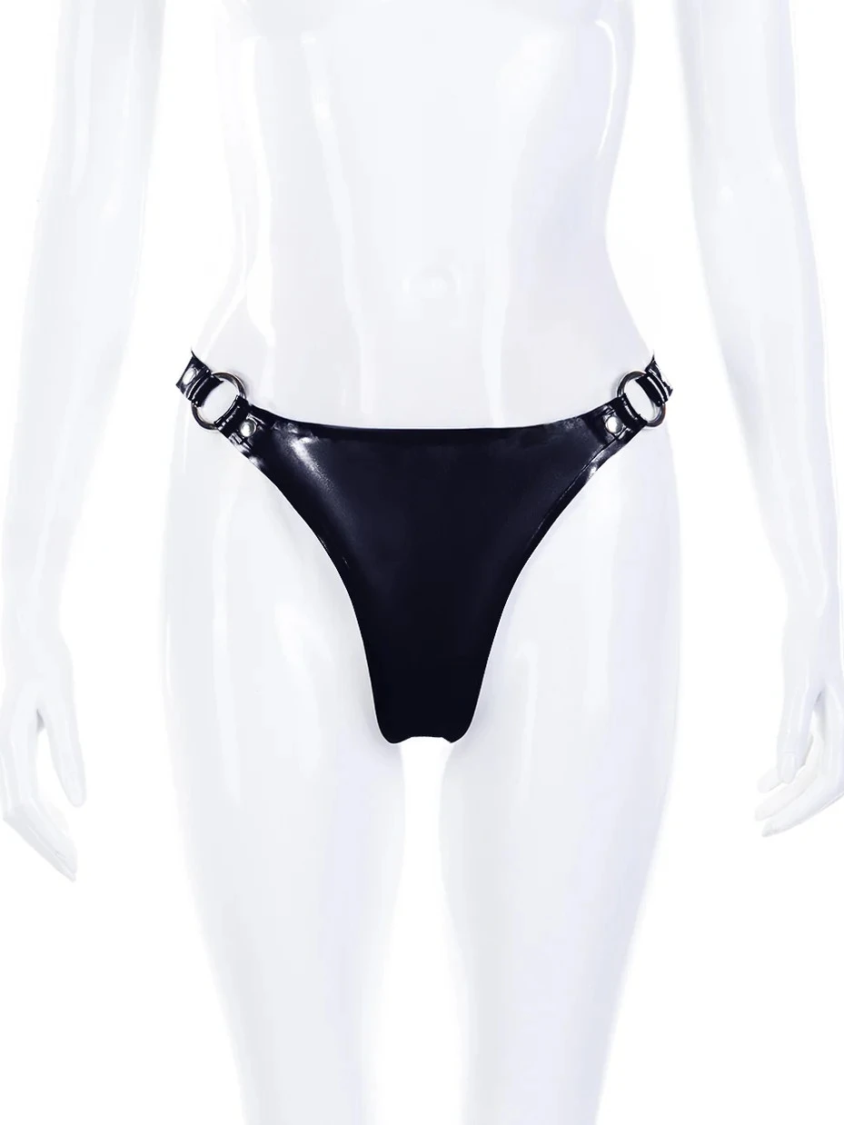 Thong with O ring - Flat cut Thong with O ring - Flat cut