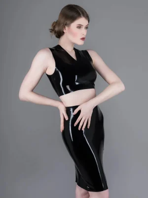 Latex Spirit Crop Top Uni Latex Spirit Crop Top Uni