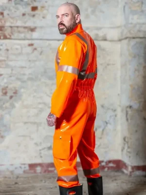 Latex Hi Vis Overalls