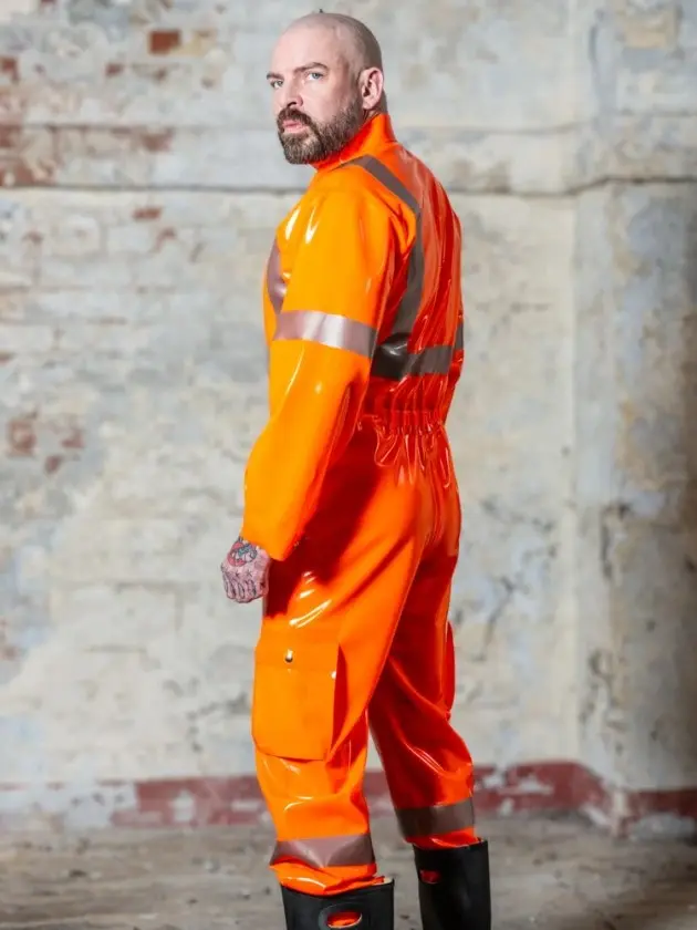 Latex Hi Vis Overalls Latex Hi Vis Overalls