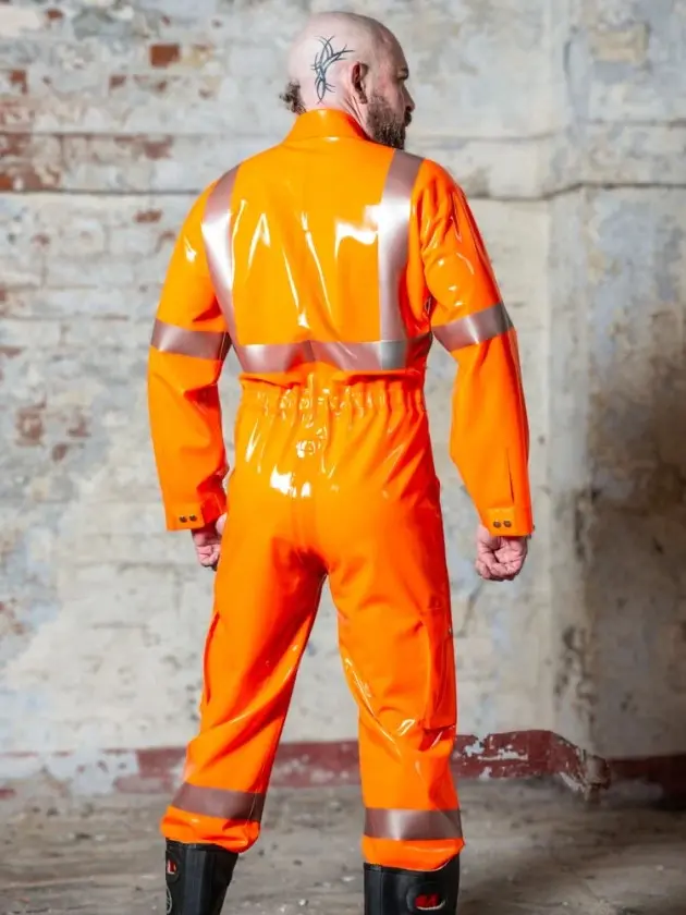 Latex Hi Vis Overalls Latex Hi Vis Overalls