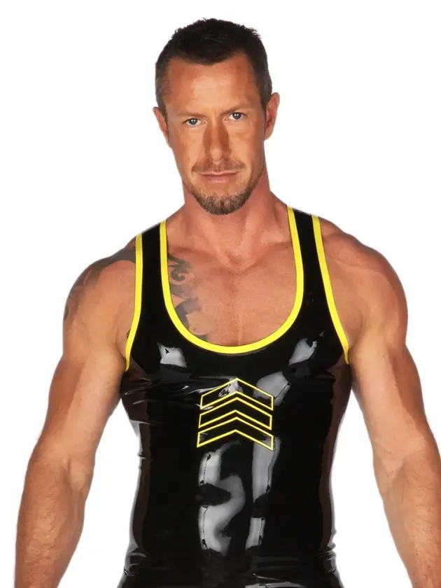 Latex Chevron Tank Latex Chevron Tank