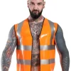 Latex Hi Vis Polo Top Latex Hi Vis Polo Top