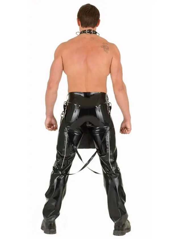 Latex Bondage Jeans Front Kilt Latex Bondage Jeans Front Kilt
