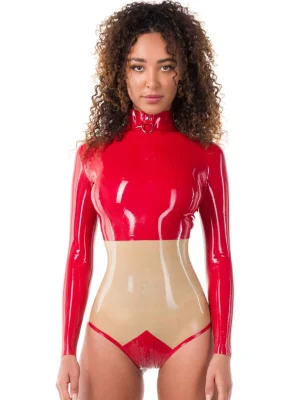 Latex Eclipse Rubber Leotard Latex Eclipse Rubber Leotard
