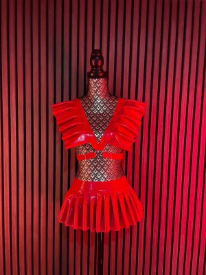 Latex skirt & top bundle Latex skirt & top bundle