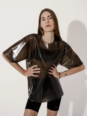 Latex Oversized T-Shirt
