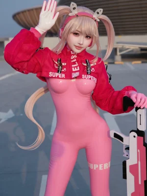 Latex NIKKE Alice Cosplay