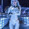 Latex Darling in the Franxx 02 Cosplay Suit
