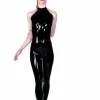 Latex catsuit for nurse