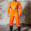 Latex catsuit doll suit in body look