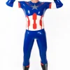 Latex Male Arachnid Back Zip Catsuit