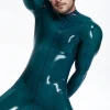 Latex Male Sleekness Basic Neck Entry Latex Catsuit