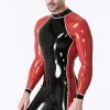Latex Male Catcher Latex Catsuit